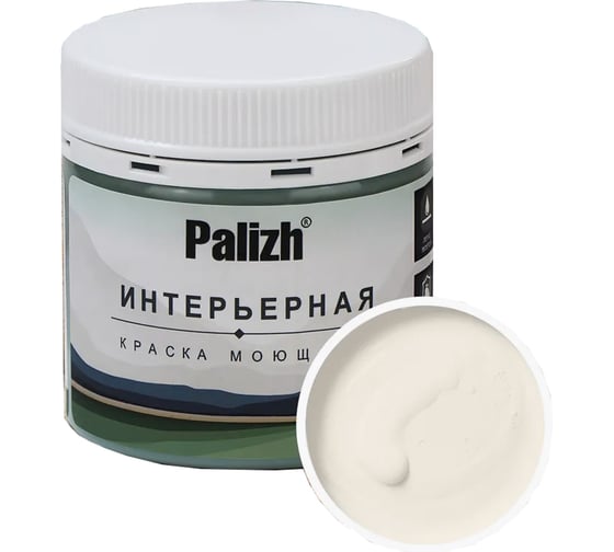 Изображение товара Краска интерьерная Palizh шелковисто-матовая №802 бежевый 0,2 кг 11613917