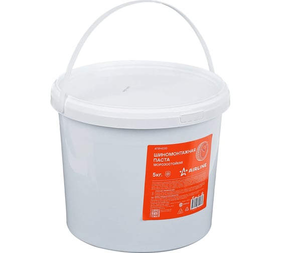 Изображение товара Паста шиномонтажная морозостойкая Airline ведро, 5кг ATRH030