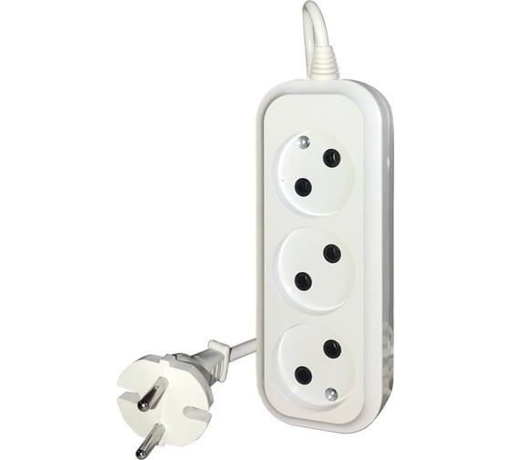 Изображение товара Удлинитель ОБЛИК СТАНДАРТ 3 гнезда ПВС 3 м УТ-00000514