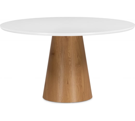 Изображение товара Стол Woodville Huge 120х75 см, white/brown 15826