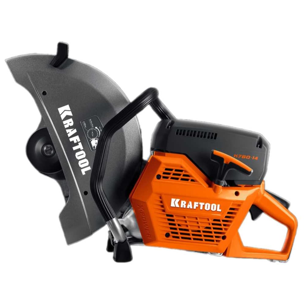 Изображение товара Бензорез по металлу (рельсорез) KRAFTOOL 3700 Вт, 350 мм, без диска K760-14