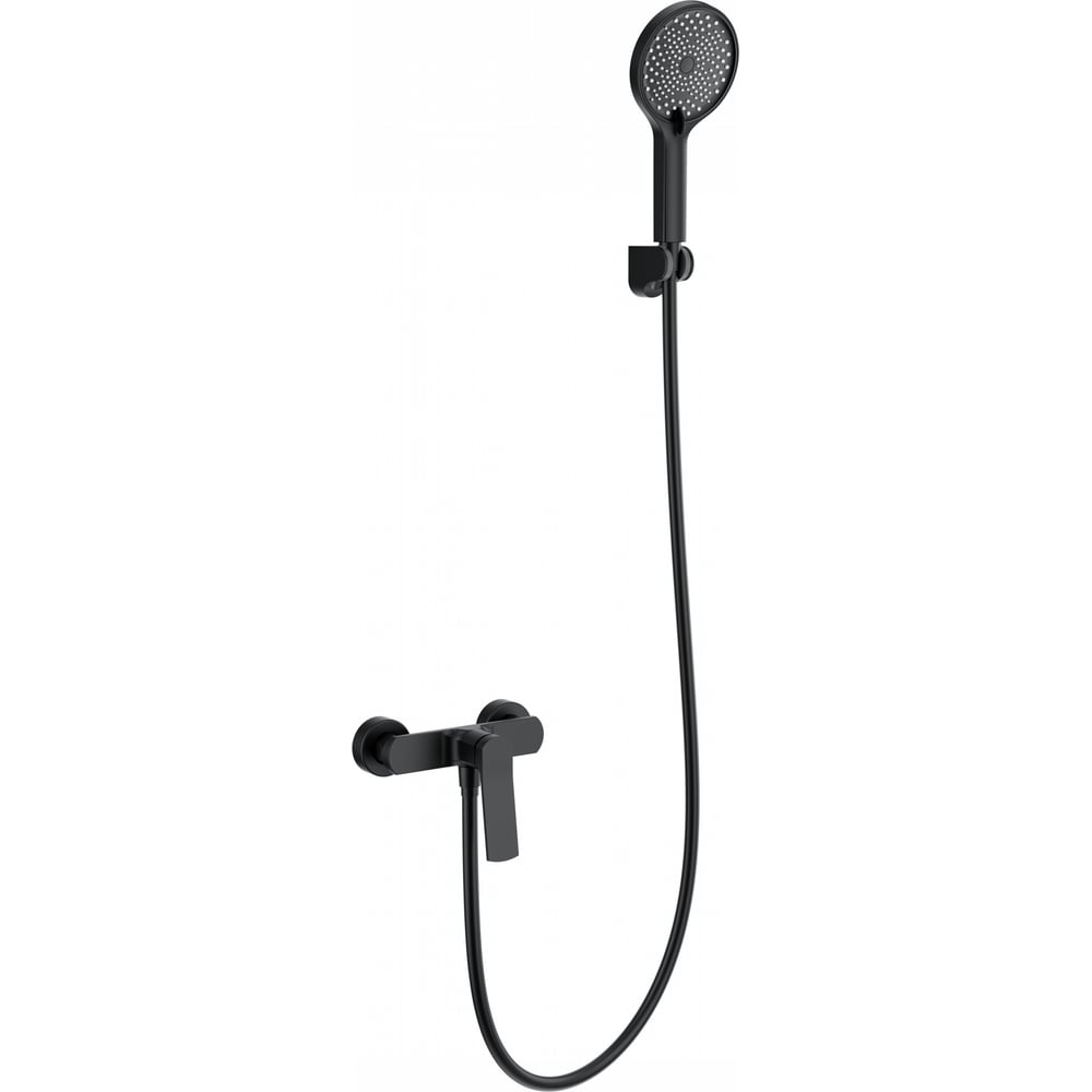 Изображение товара Смеситель для душа Wonzon & Woghand черный матовый WW-B2585-MB