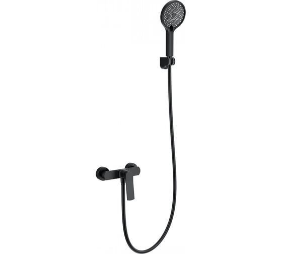 Изображение товара Смеситель для душа Wonzon & Woghand черный матовый WW-B2585-MB