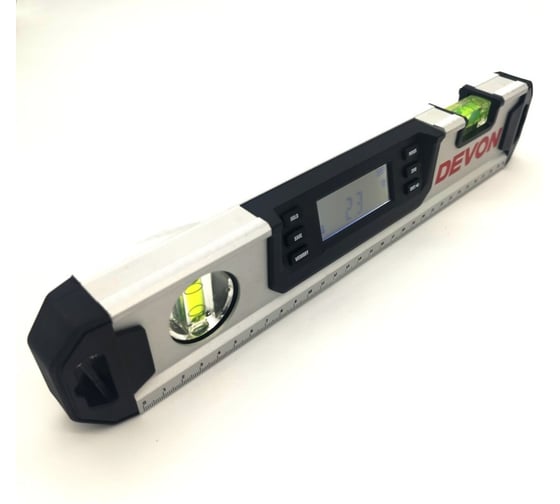 Изображение товара Уровень строительный DEVON цифровой, длина 30 см 9418-D30