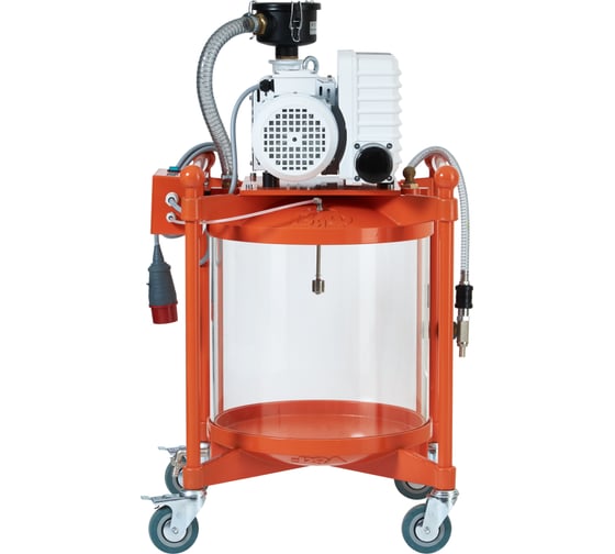 Изображение товара Мобильный вакуумный агрегат V&F MAXI 40 м3/ч, 400 В, 1.1 кВТ ВА2-000-4040