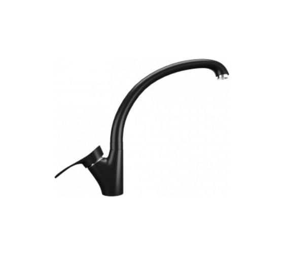 Изображение товара Смеситель для кухни ULGRAN U-001 цвет: ультра-черный U-001-344