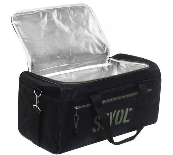 Изображение товара Сумка-холодильник STVOL 30 литров, 50x26x25 см, черная SRB02S