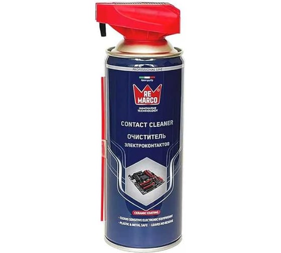 Изображение товара Очиститель электронных контактов и микросхем Re Marco аэрозоль, 400 мл RM-760