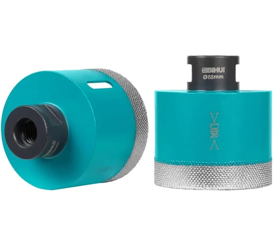 Изображение товара Коронка алмазная для плитки и камня BIHUI 68 мм, вакуумная пайка точной формы DBDB68