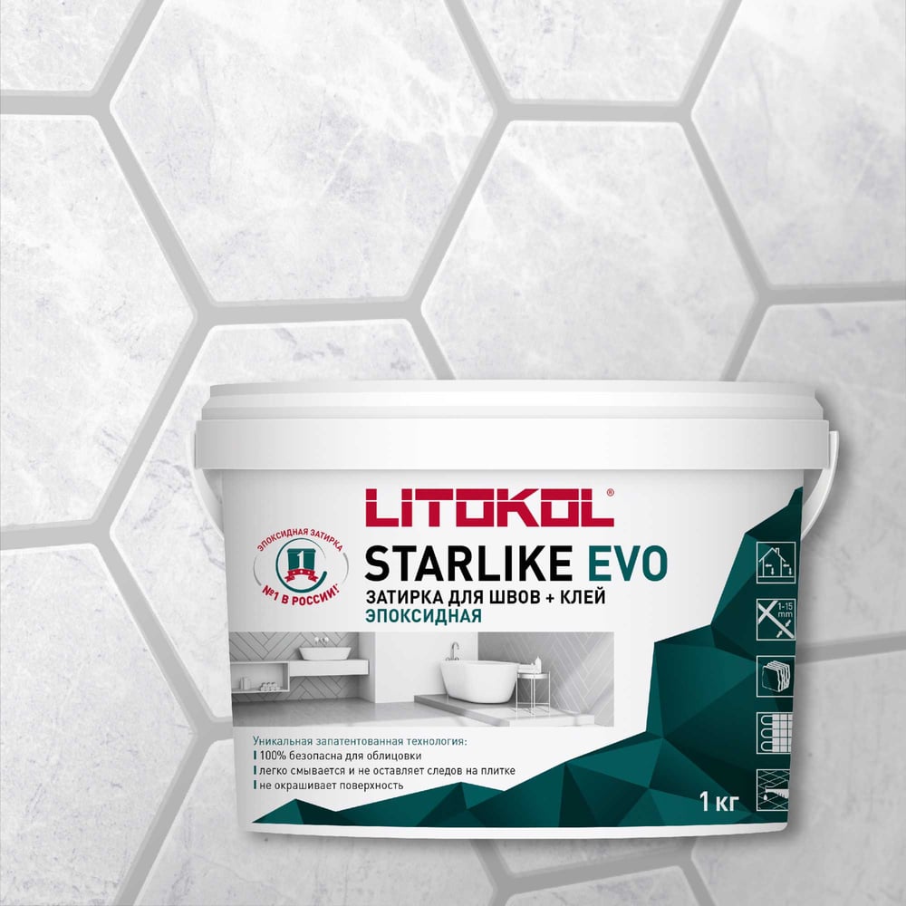 LITOKOL STARLIKE EVO S.105 BIANCO TITANIO