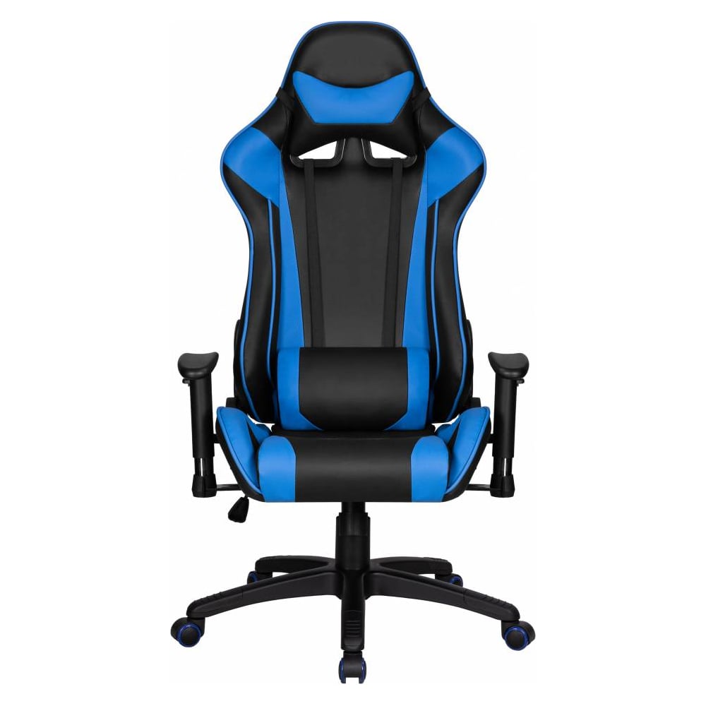 Изображение товара Игровое кресло DOBRIN BRIAN черно-синее с регулируемыми механизмами