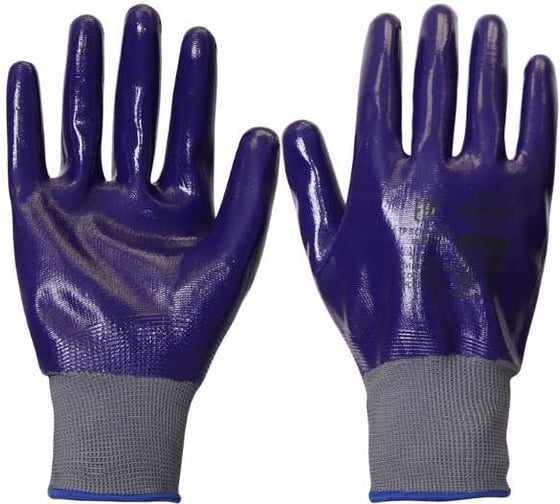 Изображение товара Перчатки Safeprotect НейпНит РП (нейлон+нитрил, фиолетовый) р, 9 (L) 110511L
