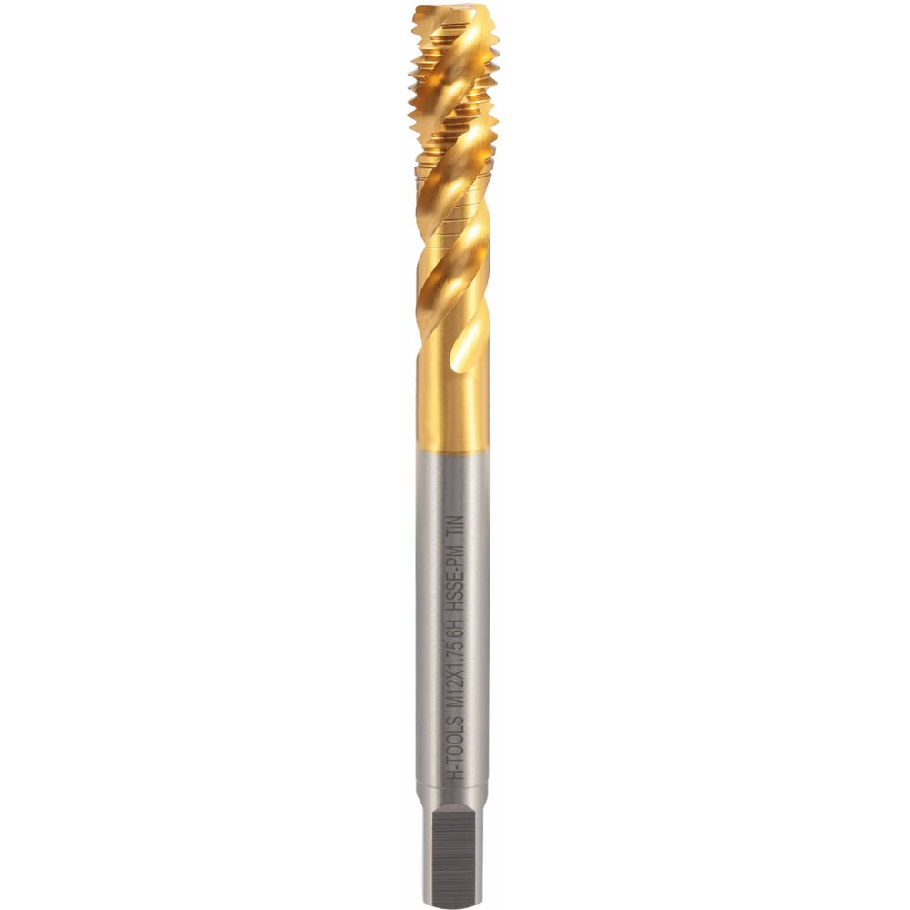 Изображение товара Метчик H-Tools М12 шаг 1.75мм для работы с металлом