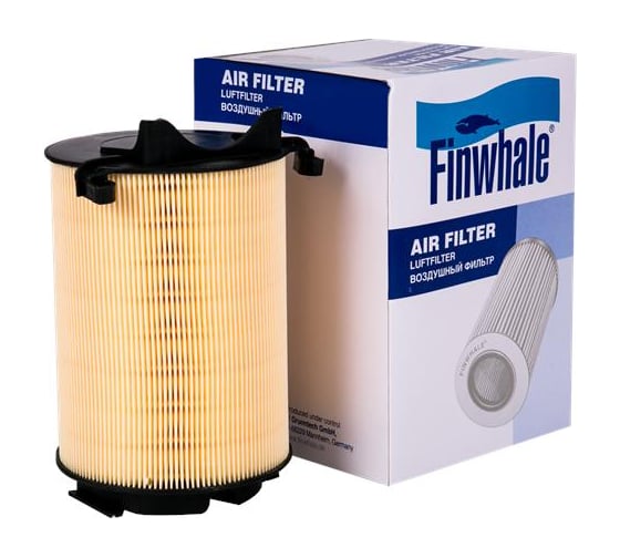 Изображение товара Фильтр воздушный /Круглый/ / Golf V VI / Passat VI VII / Touran I II Leon II FINWHALE AF911
