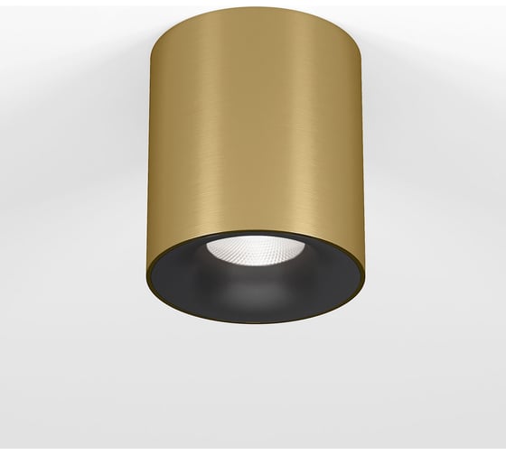 Изображение товара Светильник потолочный светодиодный Elektrostandard Primo 12W 4000K латунь a069414