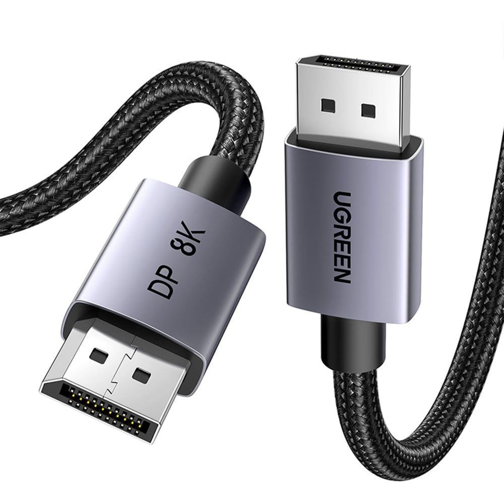 Изображение товара Кабель Ugreen DP120 DisplayPort 1.4 Male to Male 8K 1м серый