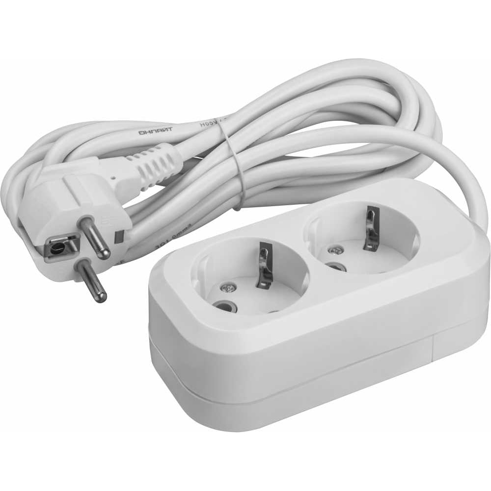 Изображение товара Удлинитель ОНЛАЙТ 90 505 OPE-S-02-500-X-2x1 90505