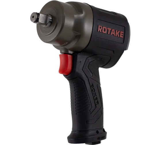 Изображение товара Гайковерт пневматический ударный Rotake 1/2DR, 756 Нм Twin Hammer, композитный RT-5284