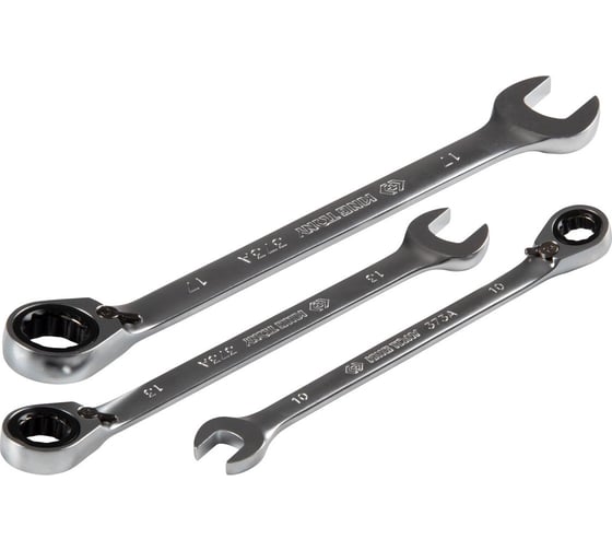 Изображение товара Набор комбинированных трещоточных ключей KING TONY 8-17 мм, 6 предметов 122A06MR01