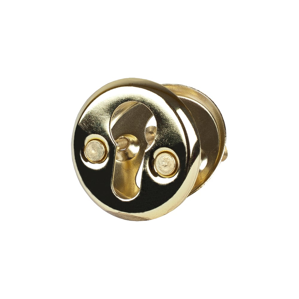 Изображение товара Накладка на цилиндр для финских дверей Trodos 016 круг, золото 204163