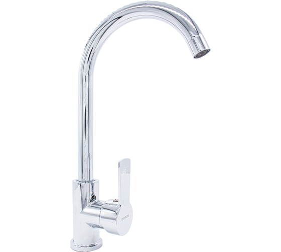 Изображение товара Смеситель для кухни DORON DС 2422-N, шаровый, хром, излив высокий, п/г 000291