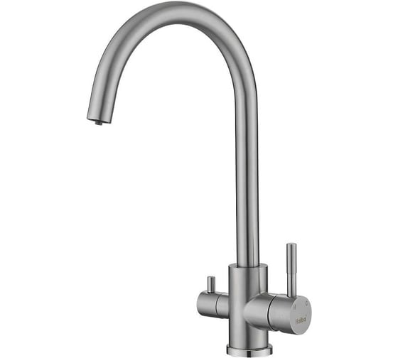 Изображение товара Смеситель для кухни Haiba с подключением фильтра воды, хром HB43828