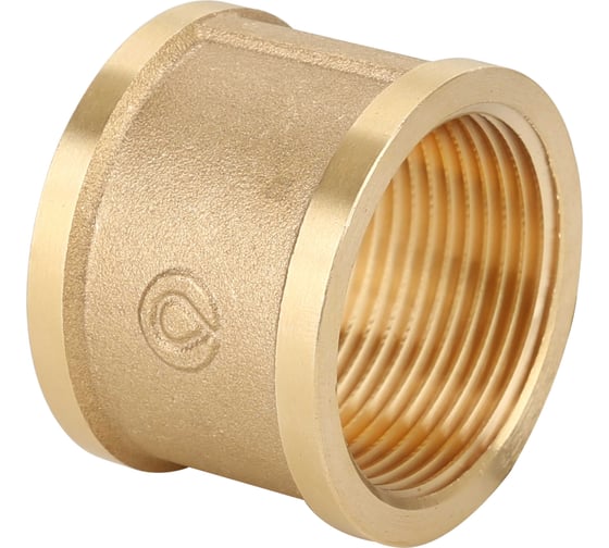 Изображение товара Муфта латунная Gappo ВР-ВР 1/2" 10шт G1201.04