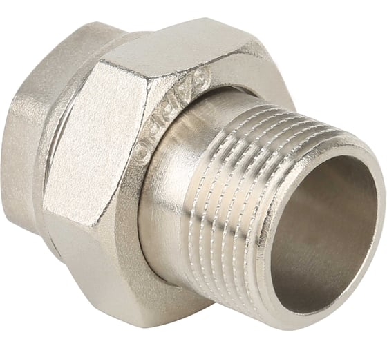 Изображение товара Американка прямая Gappo никелированная, ВР-НР 3/4" G2226.05