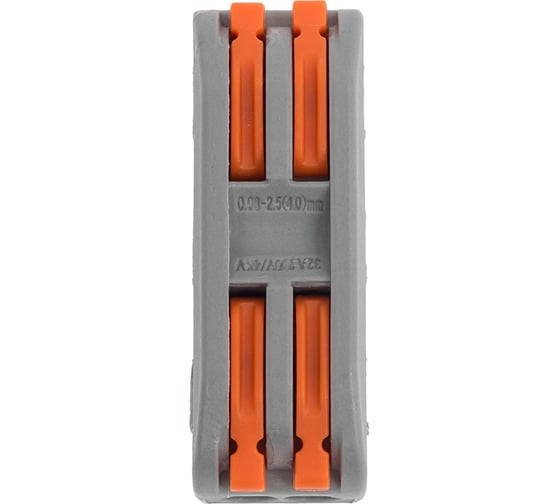 Изображение товара КЛЕММЫ ДЛЯ ПРОВОДОВ 4 КОНТАКТА CONTA SPL-2 10 шт