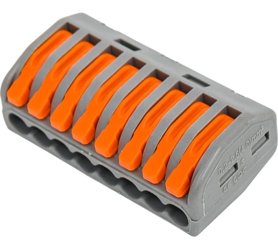 Изображение товара Клеммы для проводов CONTA 8 контактов PCT-218