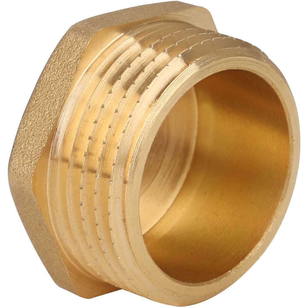 Изображение товара Заглушка латунная Gappo НР 2 G1217.09 2 дюйма для сантехнических систем