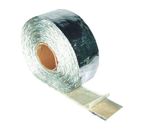 Изображение товара Лента герметизирующая бутилкаучуковая ЛИПС ФАП 200/1,5 ширина 200 мм, толщина 1,5 мм, дублирована алюминиевой фольгой, черная 00000000116