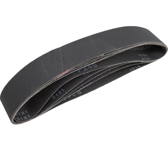 Изображение товара Лента шлифовальная на полиэстере SUNMIGHT S181, карбид кремния, 50 мм х 686 мм, P240, 5 шт 4673761447139