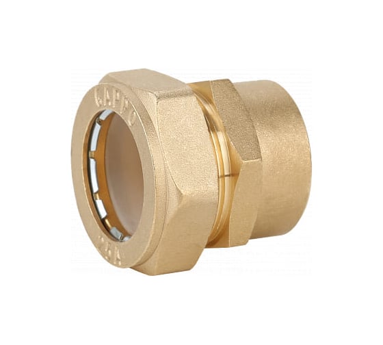 Изображение товара Муфта обжимная Gappo прямая с внутренней резьбой 15x1/2" G1251.1504