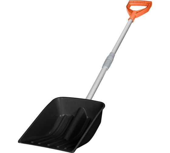 Изображение товара Лопата снеговая для автомобиля OVK HOME Алтай, с телескопическим черенком, мax 114 см 221404105/02
