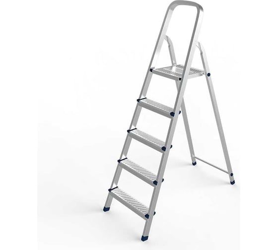 Изображение товара Стремянка стальная OVK HOME 5 ступеней 1105