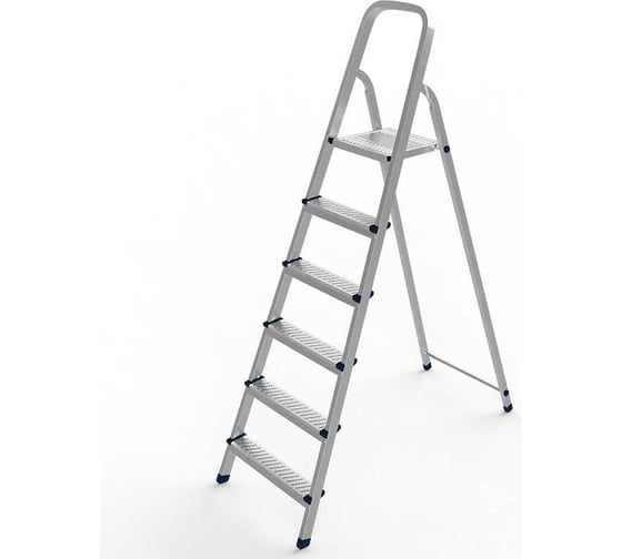Изображение товара Стремянка стальная OVK HOME 6 ступеней 1106