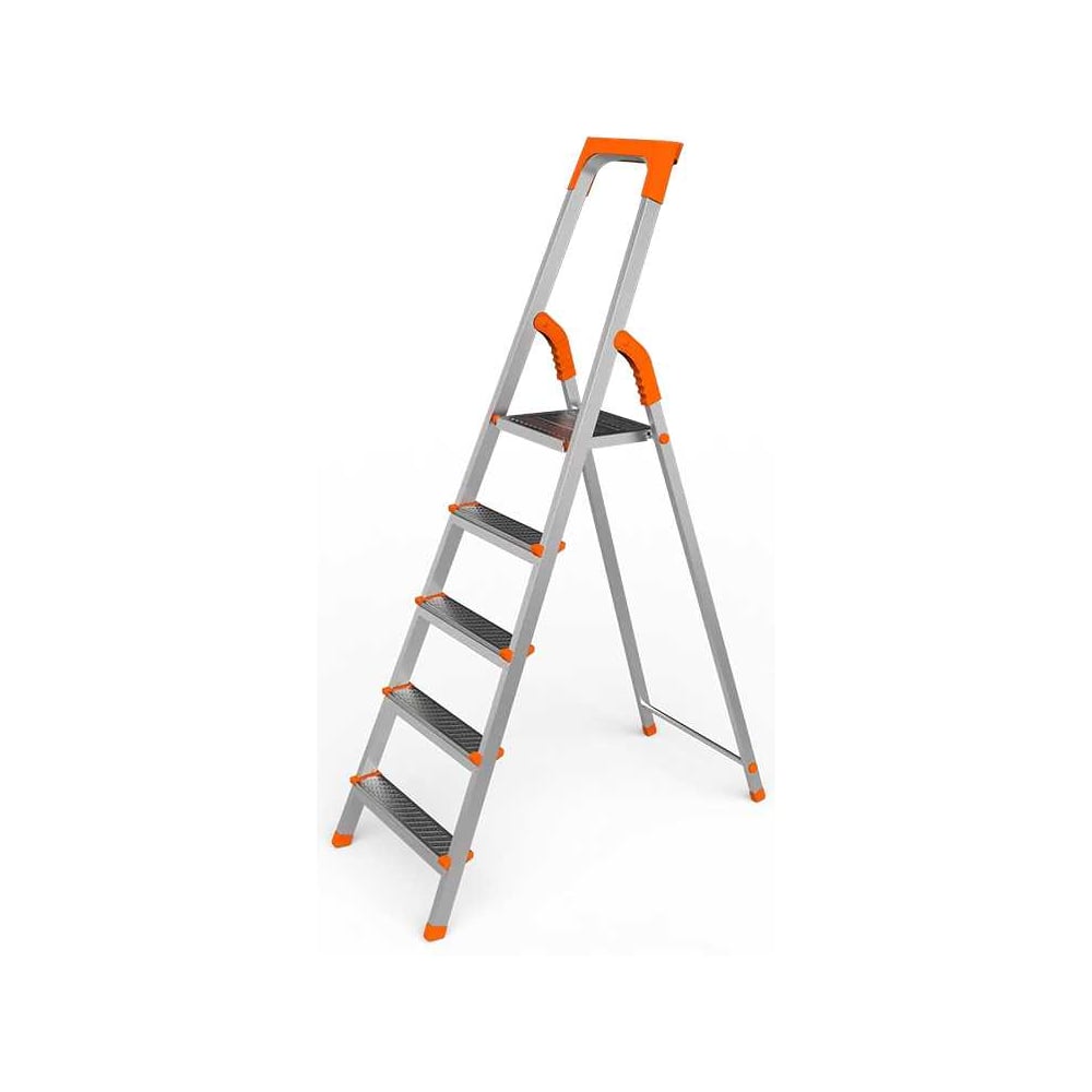 Изображение товара Стремянка стальная OVK HOME 5 ступеней 1305 для бытовых работ