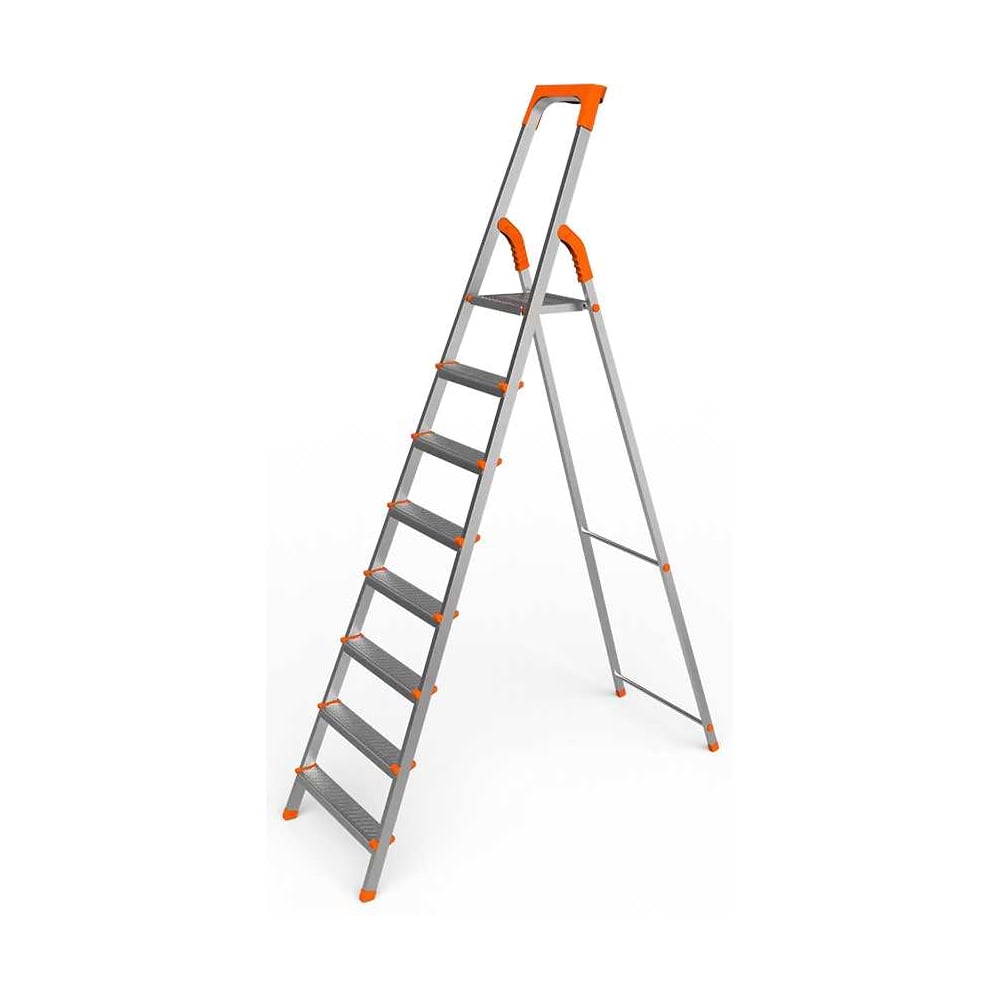 Изображение товара Стремянка стальная OVK HOME 8 ступеней 1308