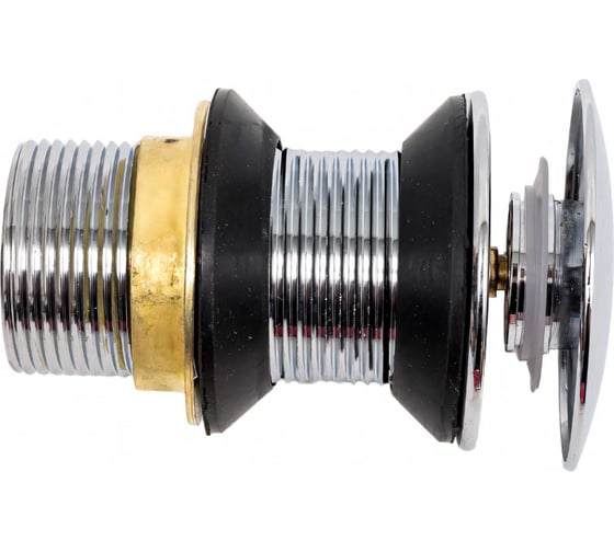 Изображение товара Донный клапан для умывальника MPF 1.1/4", клик-клак, без перелива, круглый ИС.110465