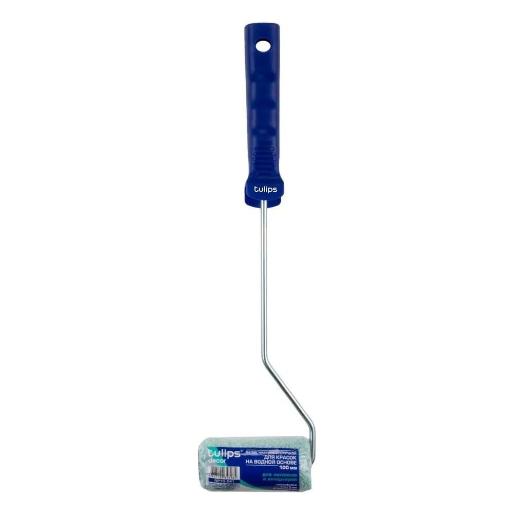 Изображение товара Валик Tulips Tools Microfiber мини-валид с рукояткой для водных красок