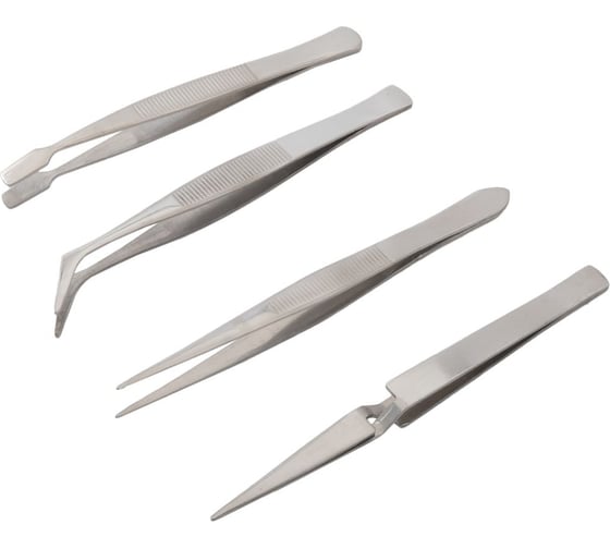 Изображение товара Набор пинцетов Astra & Craft 4 шт. 7731976
