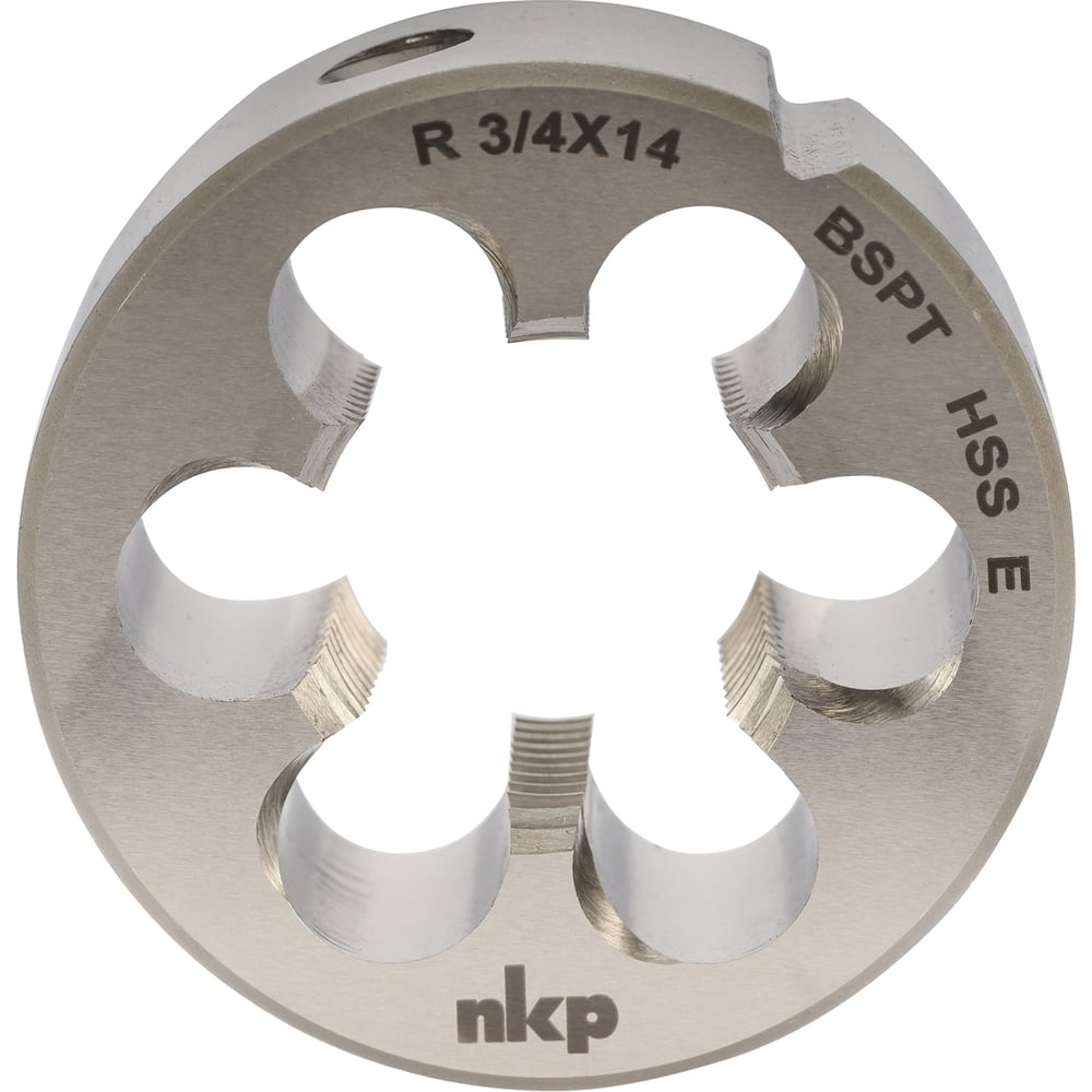 Изображение товара Плашка коническая NKP R(BSPT) 3/4-14 DIN EN 24230 HSSE сталь HSS-E