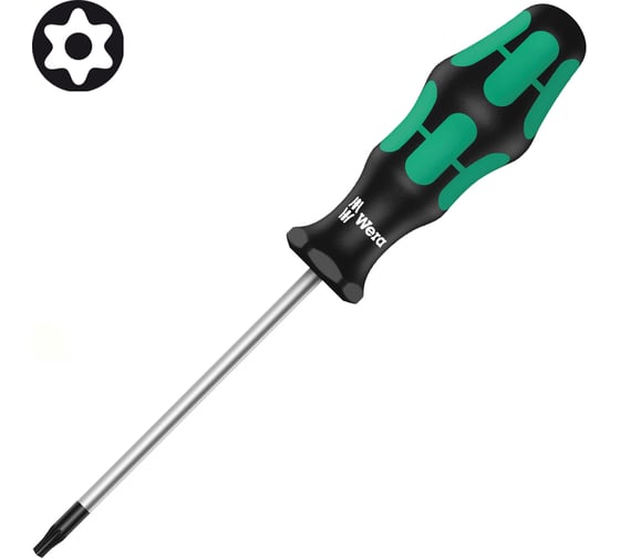 Изображение товара Отвёртка WERA 367 TORX BO с отверстием, TX40x130 мм WE-138266