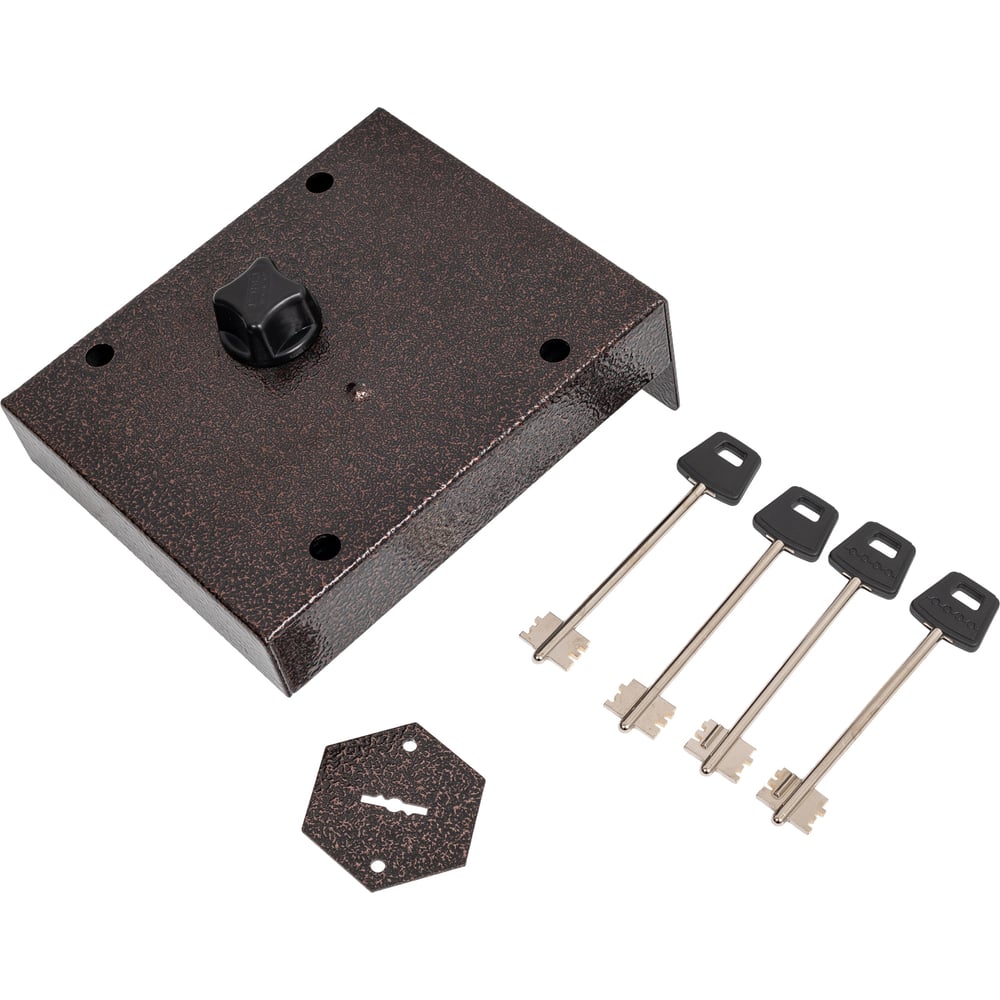 Изображение товара Замок SIBLOCK ЗГС-7-1 529 уличный антивандальный с сувальдным механизмом, класс 4