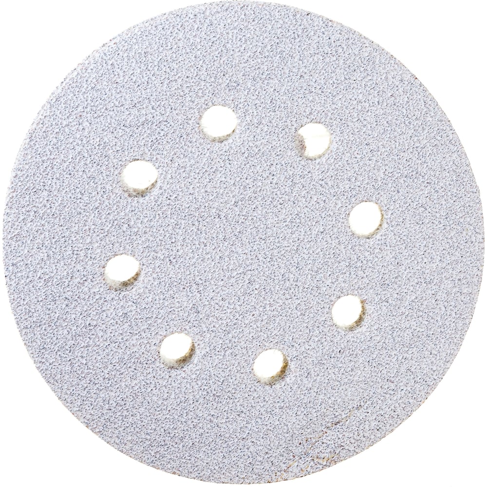 Изображение товара Круг шлифовальный KWB 125 мм 60З 8 отверстий (5 шт) для по дереву/лаку