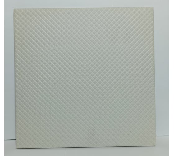 Изображение товара Плитка рельефная на обходные дорожки TOP GRES белая 244х244x10, рифленый 00-00000685