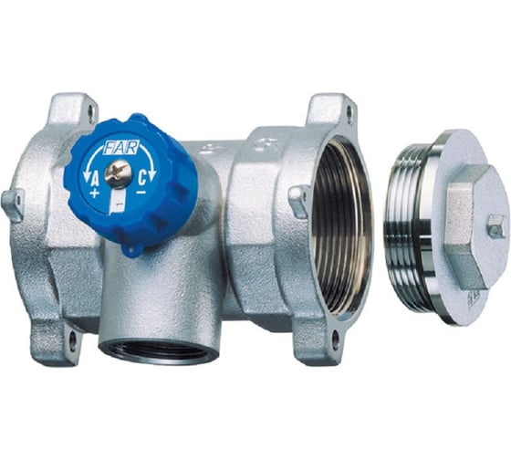 Изображение товара Коллектор регулирующий FAR START 1 1/4, фланцевый, отводы 1/2, ВР, PN25, с заглушкой, FK 3874 11412E