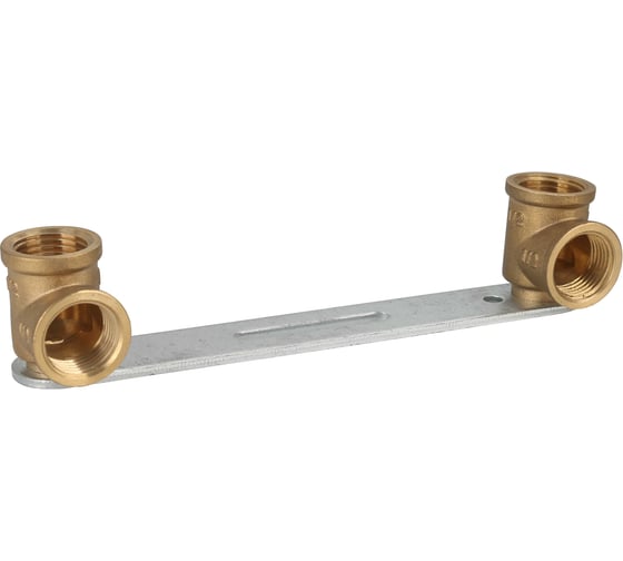 Изображение товара Планка установочная для смесителя Gappo ВР-ВР, латунная 1/2" х 1/2" G1235.0404