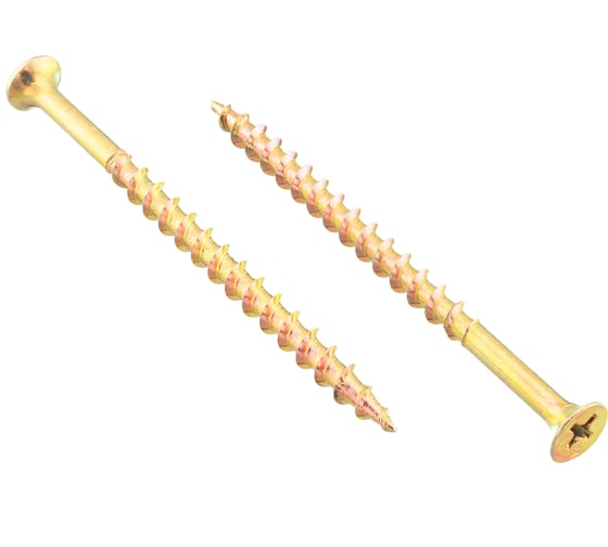 Изображение товара Саморезы по дереву BOWT желтые 4,2х70 200 шт Z02251